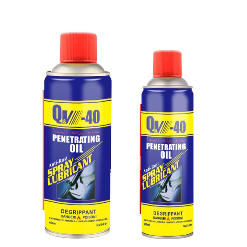 Factory Wholesale QV-40 Rust Loosening Lubricant & Penetrating Oil Anti-Rust Bolt/Screw Loosening Agent Stainless Steel 200ml