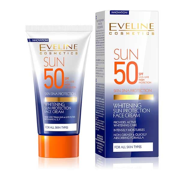 Eveline Sun Crème de protection solaire éclaircissante – 50 ml