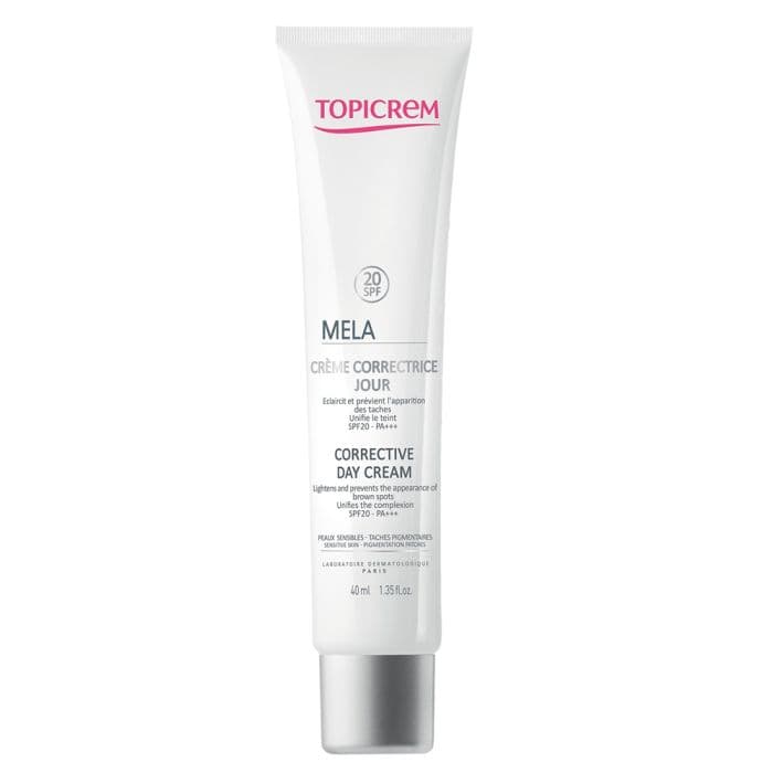 TOPICREM Mela Creme Correctrice Jour Spf50 Peaux Sensibles 40ml Mela Taches Pigmentaires Topicrem