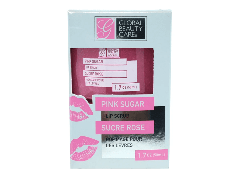 GLOBAL BEAUTY CARE EXFOLIANT LÈVRES AU SUCRE ROSE, 50 ML