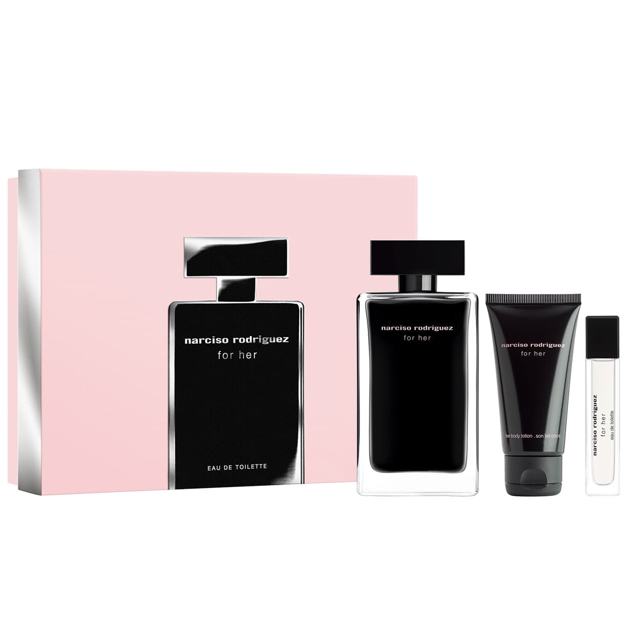 Narciso Rodriguez For Her Eau de Toilette Giftset 50ML