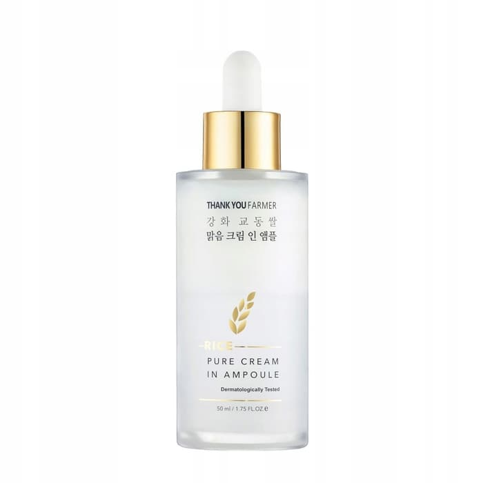 THANK YOU FARMER Rice Pure Cream in Ampoule 50 ml