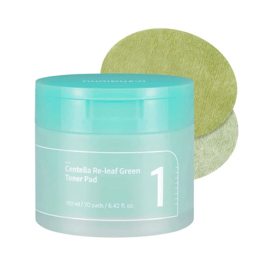 numbuzin - No.1 Centella Re-Leaf Green Toner Pad