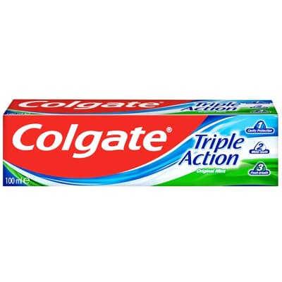Colgate Triple Action Toothpaste- 4oz