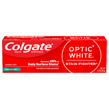 Colgate Optic White Renewal Teeth Whitening Toothpaste, High Impact White, 3.0 Oz