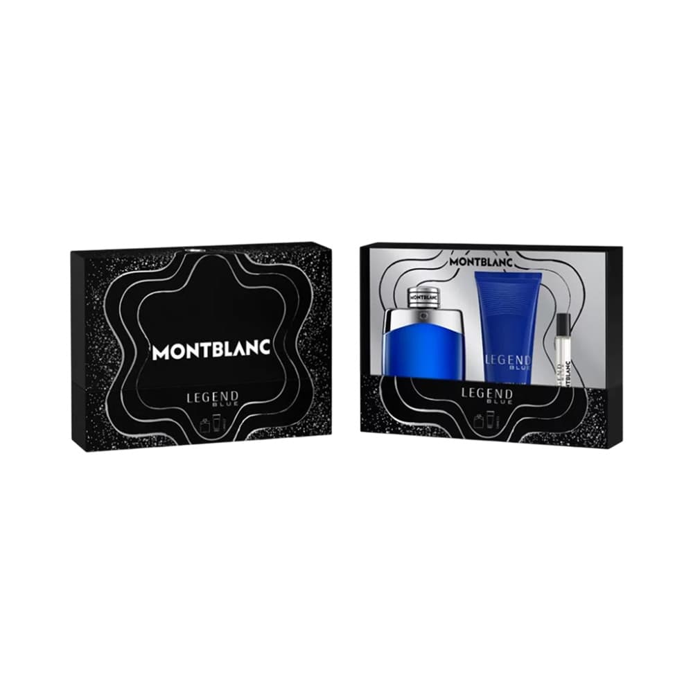 Mont Blanc Legend Blue EDP Coffret de parfums 3 pièces