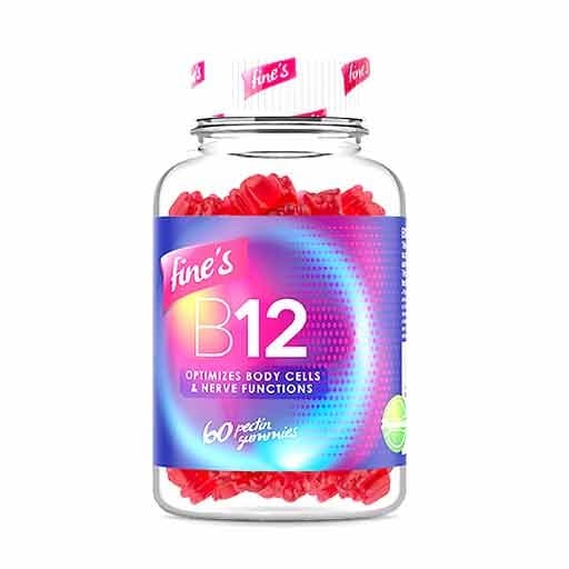 Fine's B12 Blood Booster Gummies  60gummies