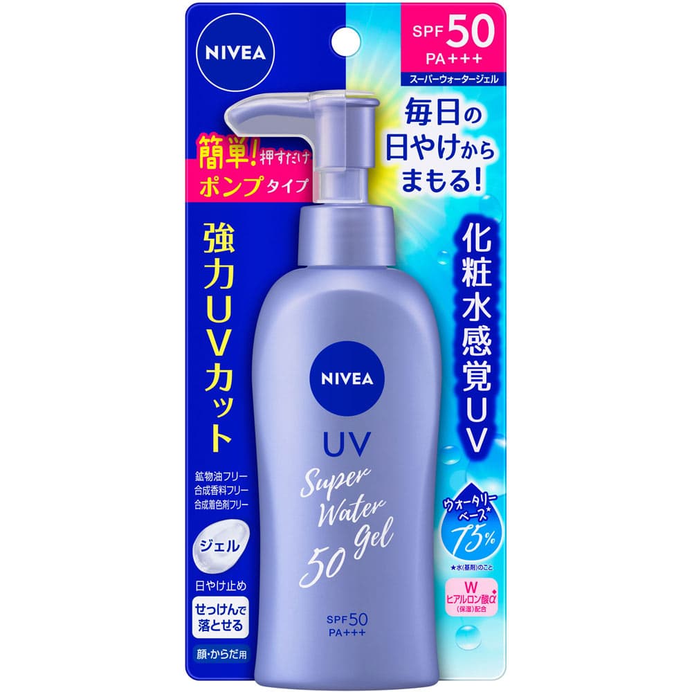Nivea Sun Protect Gel Aquatique SPF50 Pompe 140g