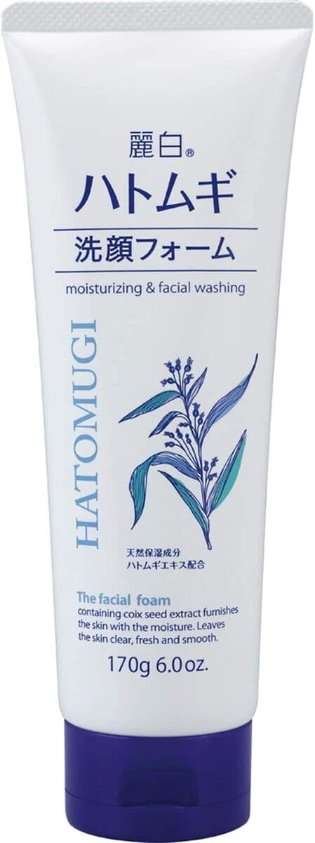 Hatomugi The Facial Foam 170g - Moisturizing And Facial Washing