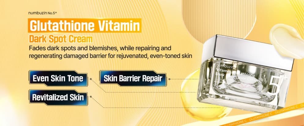 Numbuzin No.5+ Vitamin Glutathione Dark Spot Laser 50ml