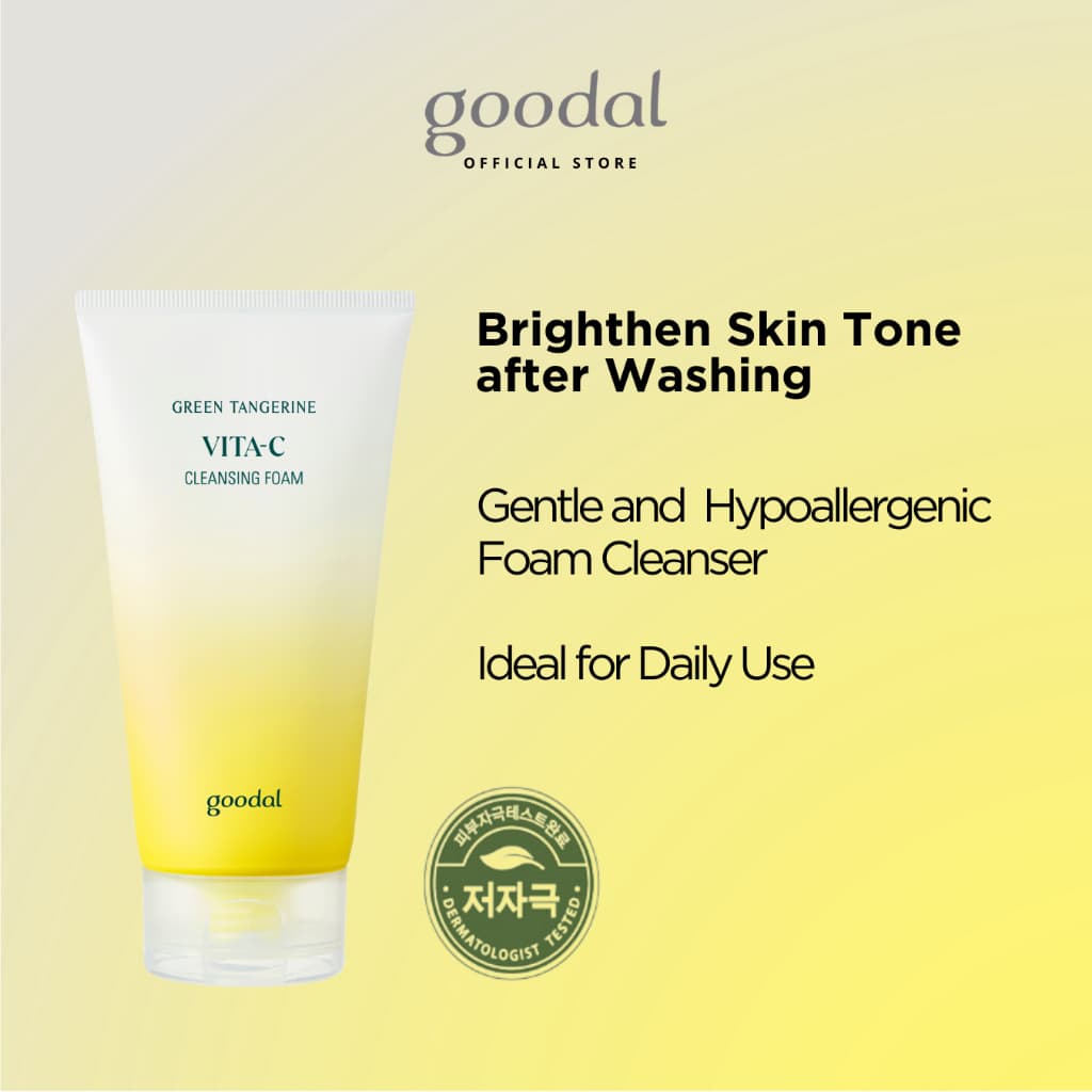 Goodal Official Green Tangerine Vita C Cleansing Foam (150ml)