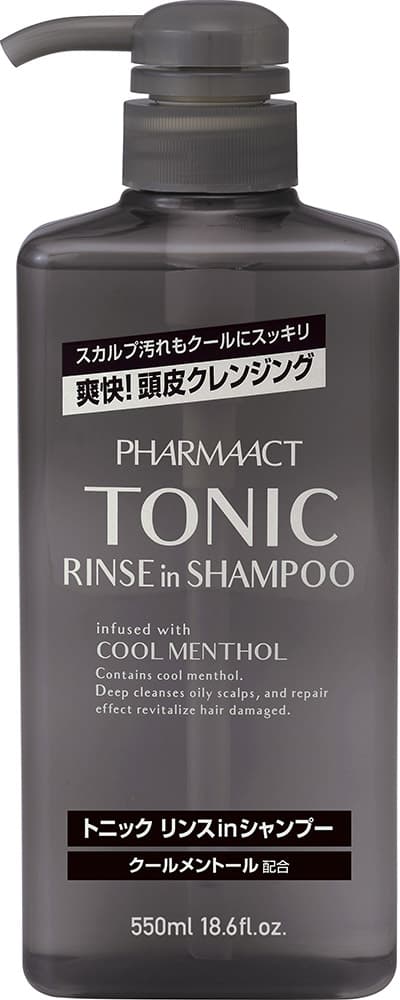 Pharma Act Cool Tonic Rinse In Shampoo 550ml
