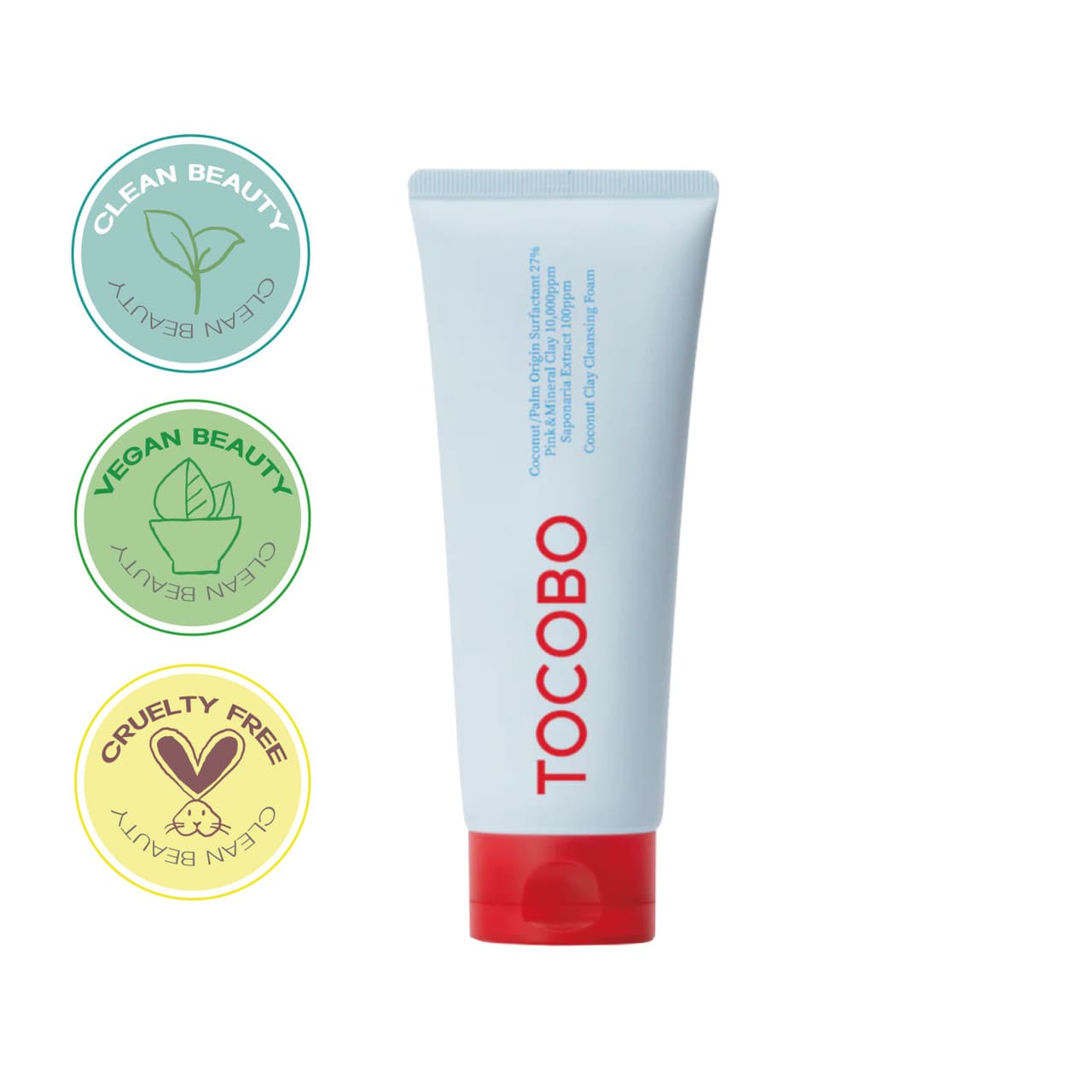 Tocobo Coconut Clay Cleansing Foam - 150ml