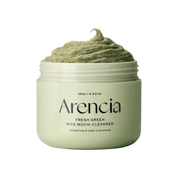 Arencia Fresh Green Rice Mochi Cleanser 120g - Pureté Éclat