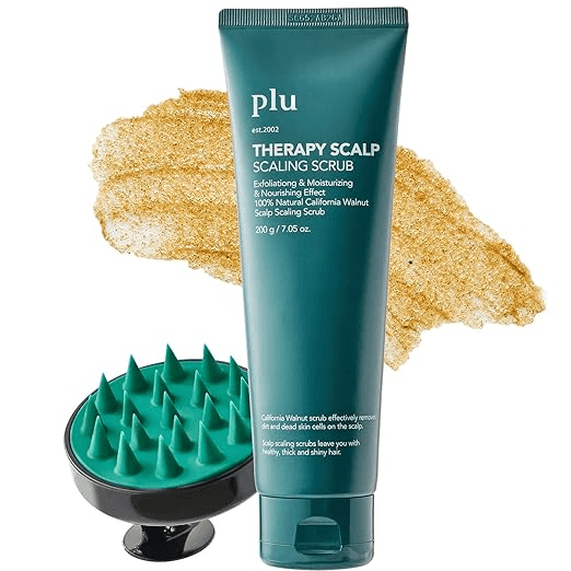 PLU Therapy Scalp Scrub Peppermint 200g + BROSS