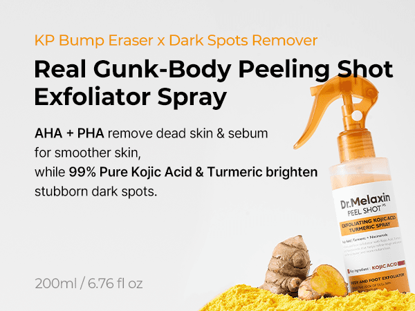 DR.MELAXIN PEEL SHOT EXFOLIATING KOJIC ACID TURMERIC SPRAY 200ml