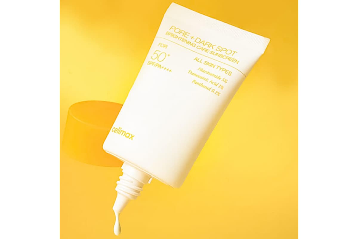 CELIMAX PORE + DARK SPOT BRIGHTENING CARE SUNSCREEN SPF 50+ PA++ 50ML
